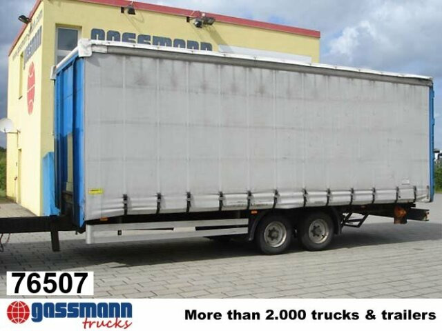 WELLMEYER PA 12/73 TA CS - קרון נגרר עם וילונות צד: תמונה 1 WELLMEYER PA 12/73 TA CS - קרון נגרר עם וילונות צד: תמונה 1