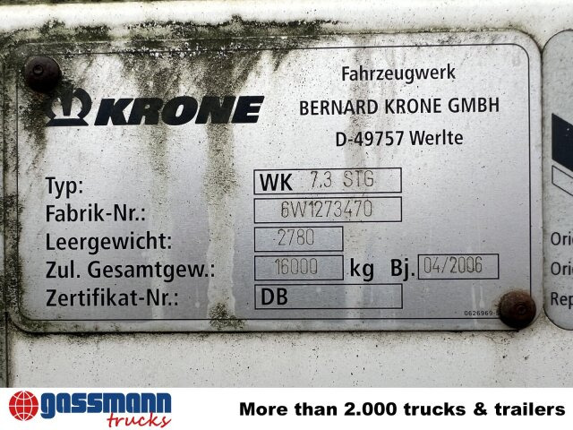 WK 7.3 STG Wechselbrücke, Ex-Fahrschule! - גוף החלפה - תיבה: תמונה 5 WK 7.3 STG Wechselbrücke, Ex-Fahrschule! - גוף החלפה - תיבה: תמונה 5
