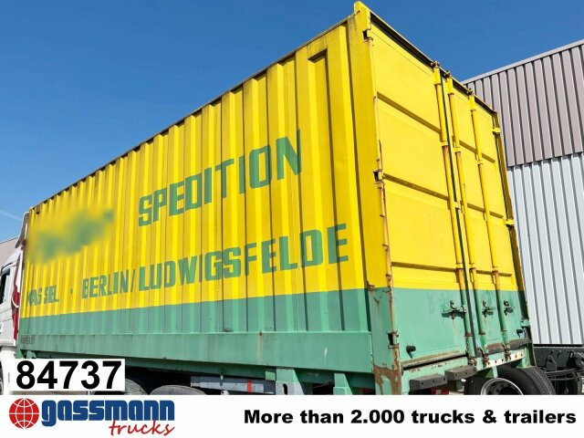 Wechselbrücke Koffer - גוף החלפה - תיבה: תמונה 1 Wechselbrücke Koffer - גוף החלפה - תיבה: תמונה 1