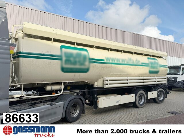 Welgro 97WSL 33-24 Siloauflieger, Lenkachse, 8 - סמיטריילר Silo: תמונה 1 Welgro 97WSL 33-24 Siloauflieger, Lenkachse, 8 - סמיטריילר Silo: תמונה 1