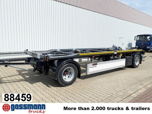 Wielton PS2P70B Abrollanhänger bis 7,25 m Behälter - קרון נגרר מתגלגל/ מדלג: תמונה 1 Wielton PS2P70B Abrollanhänger bis 7,25 m Behälter - קרון נגרר מתגלגל/ מדלג: תמונה 1