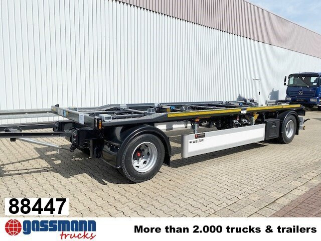 Wielton PS2P70B Abrollanhänger bis 7,25 m Behälter - קרון נגרר מתגלגל/ מדלג: תמונה 1 Wielton PS2P70B Abrollanhänger bis 7,25 m Behälter - קרון נגרר מתגלגל/ מדלג: תמונה 1