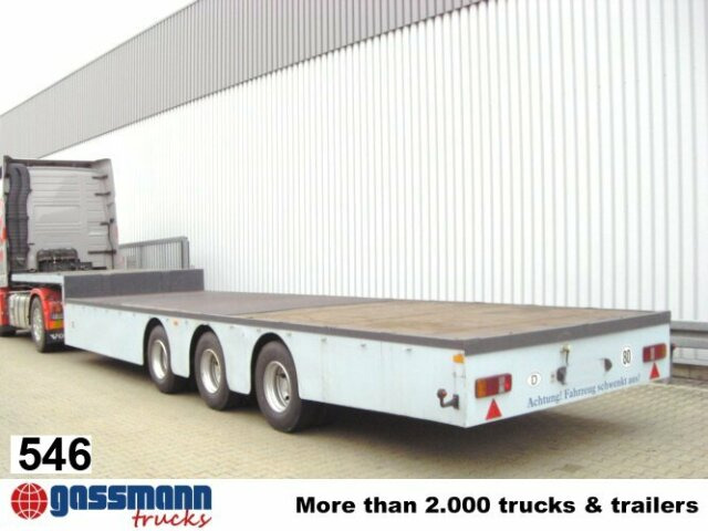 ZORZI (I) Tieflader-Auflieger - סמיטריילר עם מטען נמוך: תמונה 1 ZORZI (I) Tieflader-Auflieger - סמיטריילר עם מטען נמוך: תמונה 1