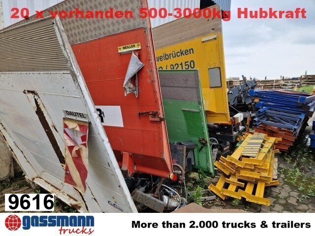 Diverse Ladebordwände 1-2to, demontiert, - מעלית אחורית: תמונה 1 Diverse Ladebordwände 1-2to, demontiert, - מעלית אחורית: תמונה 1