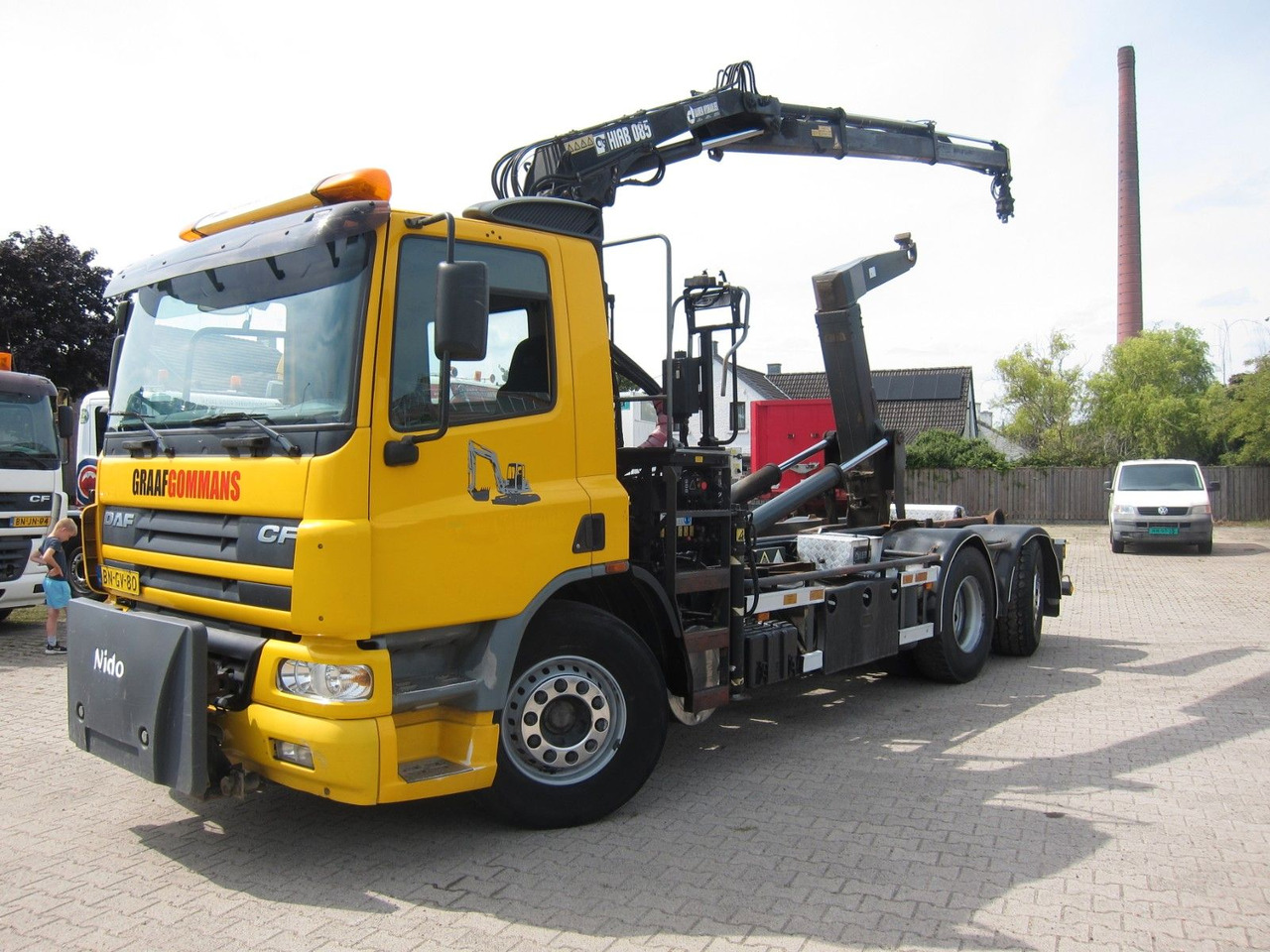 DAF CF 75 310 6X2*4 Hiab Kran Haken Manual Funk E3 - משאית הרמת וו, משאית מנוף: תמונה 2 DAF CF 75 310 6X2*4 Hiab Kran Haken Manual Funk E3 - משאית הרמת וו, משאית מנוף: תמונה 2