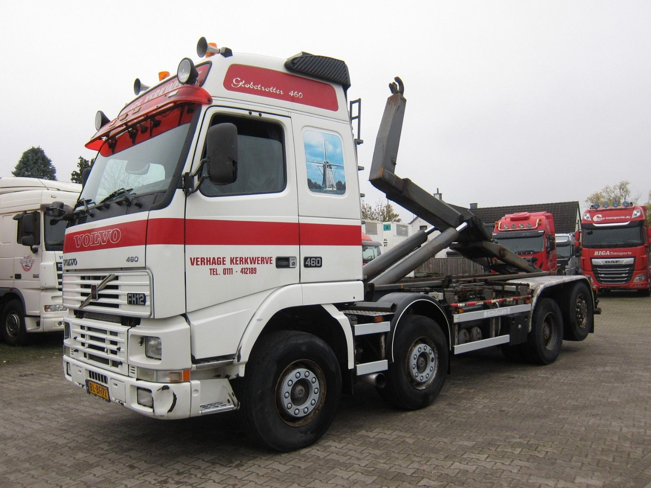 Volvo FH 460 Globe 8X2 Haken 25T Manual Ap-Achse - משאית הרמת וו: תמונה 1 Volvo FH 460 Globe 8X2 Haken 25T Manual Ap-Achse - משאית הרמת וו: תמונה 1