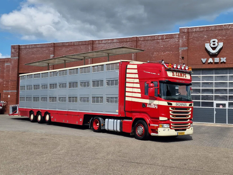 Berdex Scania R450 + 3 deck livestock - Water &Ventilation - Loadlift - - סמיטריילר להובלת בעלי חיים: תמונה 1 Berdex Scania R450 + 3 deck livestock - Water &Ventilation - Loadlift - - סמיטריילר להובלת בעלי חיים: תמונה 1