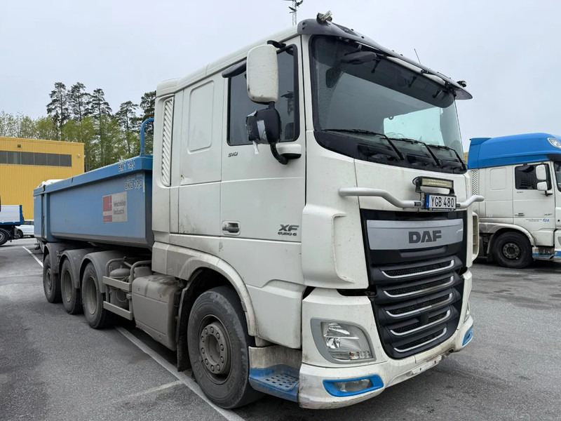 DAF XF 510 Ginaf 8x4*4 - Tipper - Euro 6 - Steering axle - Steel front suspension - מזהיר: תמונה 1 DAF XF 510 Ginaf 8x4*4 - Tipper - Euro 6 - Steering axle - Steel front suspension - מזהיר: תמונה 1