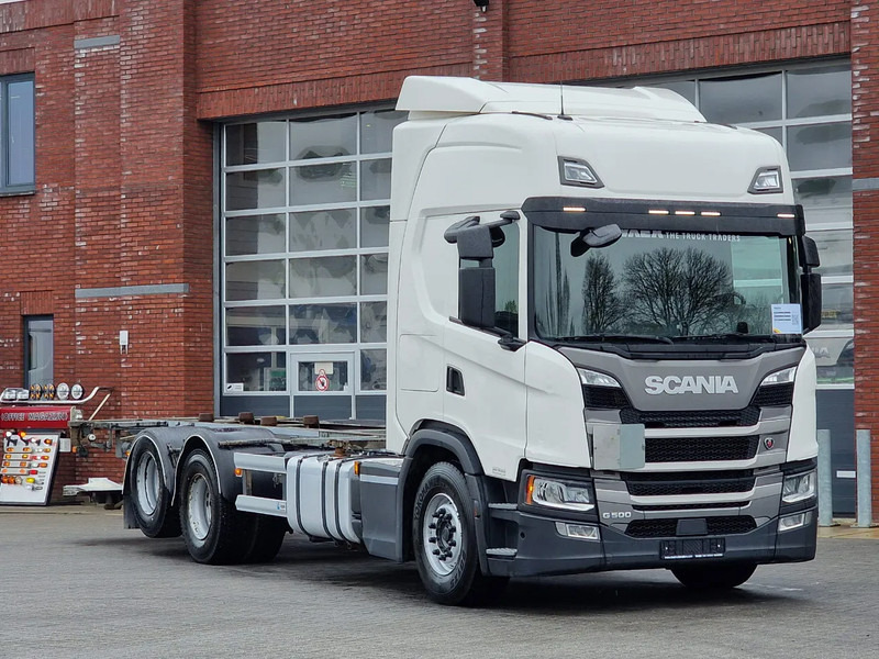 Scania G500 NGS Highline 6x2 - BDF - 4.75 WB - Retarder - Full air - Leather - Led - מוביל מכולות/ משאית החלפת גוף: תמונה 1 Scania G500 NGS Highline 6x2 - BDF - 4.75 WB - Retarder - Full air - Leather - Led - מוביל מכולות/ משאית החלפת גוף: תמונה 1