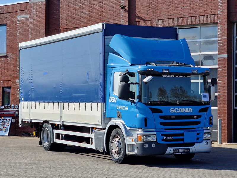 Scania P320 4x2 - Side boars - Loadlift - Full air - Navi - משאית וילונות צד: תמונה 1 Scania P320 4x2 - Side boars - Loadlift - Full air - Navi - משאית וילונות צד: תמונה 1