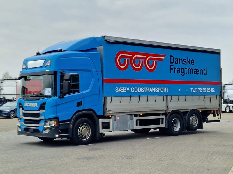 Scania P450 Highline 6x2*4 - Zepro loadlift - Steering axle - 5.15 WB - Full air - - משאית וילונות צד: תמונה 3 Scania P450 Highline 6x2*4 - Zepro loadlift - Steering axle - 5.15 WB - Full air - - משאית וילונות צד: תמונה 3