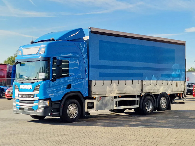 Scania P450 Highline 6x2*4 - Zepro loadlift - Steering axle - 5.15 WB - Full air - - משאית וילונות צד: תמונה 3 Scania P450 Highline 6x2*4 - Zepro loadlift - Steering axle - 5.15 WB - Full air - - משאית וילונות צד: תמונה 3