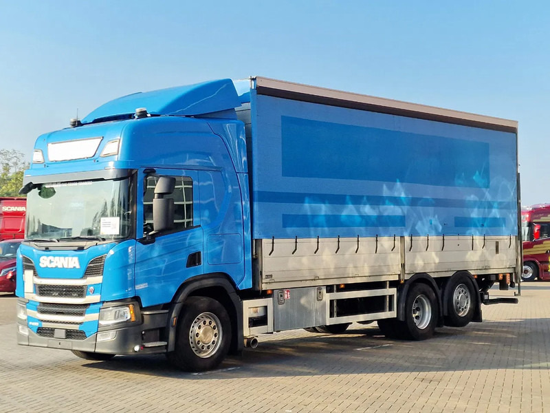 Scania P450 Highline 6x2*4 - Zepro loadlift - Steering axle - 5.15 WB - Full air - - משאית וילונות צד: תמונה 3 Scania P450 Highline 6x2*4 - Zepro loadlift - Steering axle - 5.15 WB - Full air - - משאית וילונות צד: תמונה 3