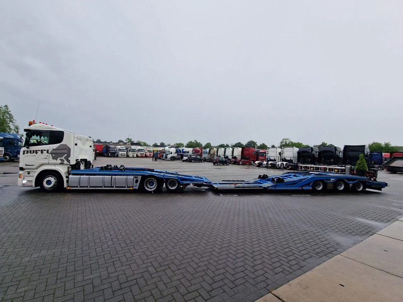Scania R450 6x2 Trucktransporter GS Meppel + Trailer 2008 - Perfect condition - Retarder - משאית הובלה אוטומטית: תמונה 5 Scania R450 6x2 Trucktransporter GS Meppel + Trailer 2008 - Perfect condition - Retarder - משאית הובלה אוטומטית: תמונה 5