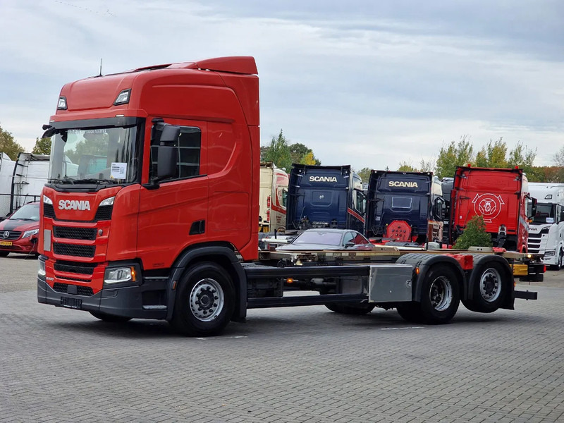 Scania R500 NGS 6x2 - BDF - Retarder - 4.95 WB - Full air - Fridge - Navi - Led - מוביל מכולות/ משאית החלפת גוף: תמונה 3 Scania R500 NGS 6x2 - BDF - Retarder - 4.95 WB - Full air - Fridge - Navi - Led - מוביל מכולות/ משאית החלפת גוף: תמונה 3