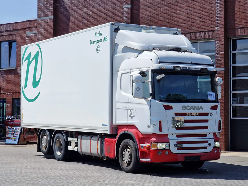 Scania R500 V8 Highline 6x2*4 - Box with side doors - Loadlift - Manual gearbox with retarder - Full air - Steering axle - משאית תיבה: תמונה 1 Scania R500 V8 Highline 6x2*4 - Box with side doors - Loadlift - Manual gearbox with retarder - Full air - Steering axle - משאית תיבה: תמונה 1