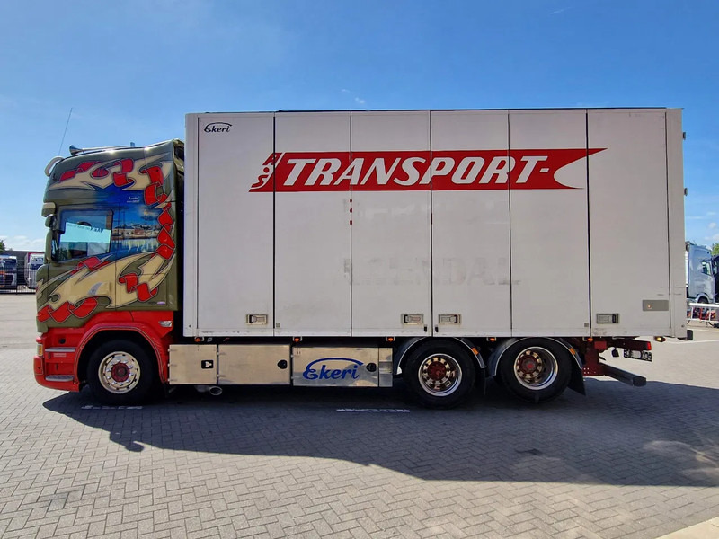Scania R580 V8 Topline 6x2 - Box with sidedoors - Retarder - Full air - 4.55WB - משאית תיבה: תמונה 4 Scania R580 V8 Topline 6x2 - Box with sidedoors - Retarder - Full air - 4.55WB - משאית תיבה: תמונה 4