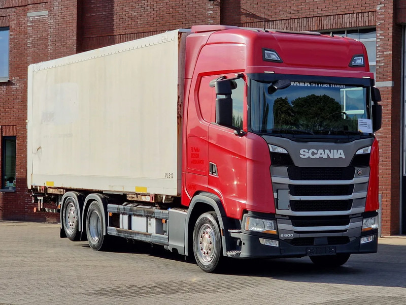 Scania S500 NGS Highline 6x2 - BDF - Full air - Loadlift - Box - Navi - Retarder - מוביל מכולות/ משאית החלפת גוף: תמונה 1 Scania S500 NGS Highline 6x2 - BDF - Full air - Loadlift - Box - Navi - Retarder - מוביל מכולות/ משאית החלפת גוף: תמונה 1