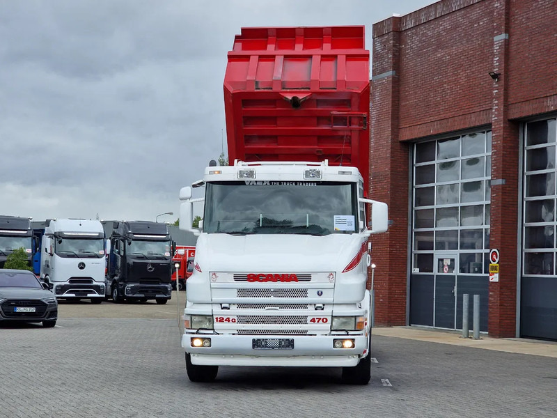 Scania T124-470 6x2 - Tipper - Manual gearbox - Full steel - Robson Drive - New Engine - Torpedo/Hauber - מזהיר: תמונה 3 Scania T124-470 6x2 - Tipper - Manual gearbox - Full steel - Robson Drive - New Engine - Torpedo/Hauber - מזהיר: תמונה 3