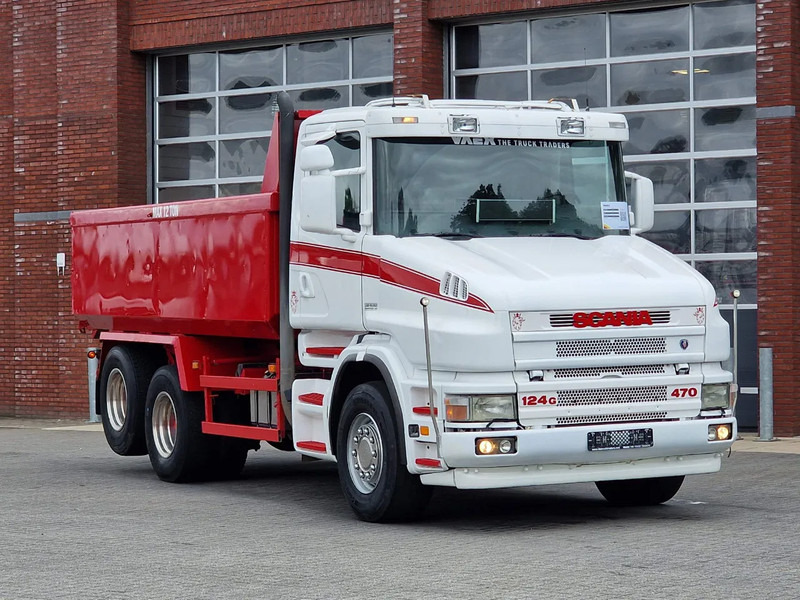 Scania T124-470 6x2 - Tipper - Manual gearbox - Full steel - Robson Drive - New Engine - Torpedo/Hauber - מזהיר: תמונה 2 Scania T124-470 6x2 - Tipper - Manual gearbox - Full steel - Robson Drive - New Engine - Torpedo/Hauber - מזהיר: תמונה 2