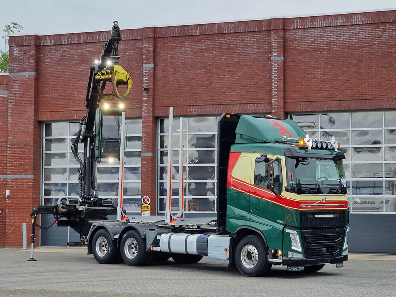 Volvo FH 13.540 6x4 - HIAB / Loglift F125Z 80 Crane - Krane - Grua year 2019 - משאית עץ, משאית מנוף: תמונה 1 Volvo FH 13.540 6x4 - HIAB / Loglift F125Z 80 Crane - Krane - Grua year 2019 - משאית עץ, משאית מנוף: תמונה 1