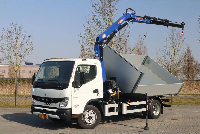 FUSO Canter 7C18 | 4X2 | 3-WAY TIPPER | PM 6.5 KRAN /CRANE - כלי רכב מסחרי מזהיר: תמונה 1 FUSO Canter 7C18 | 4X2 | 3-WAY TIPPER | PM 6.5 KRAN /CRANE - כלי רכב מסחרי מזהיר: תמונה 1