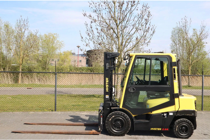 Hyster H2.5 A | BOOM SUSPENSION | SIDESHIFT | FORK EXTENTIONS | FORK POSITIONERS - מלגזת סולר: תמונה 1 Hyster H2.5 A | BOOM SUSPENSION | SIDESHIFT | FORK EXTENTIONS | FORK POSITIONERS - מלגזת סולר: תמונה 1