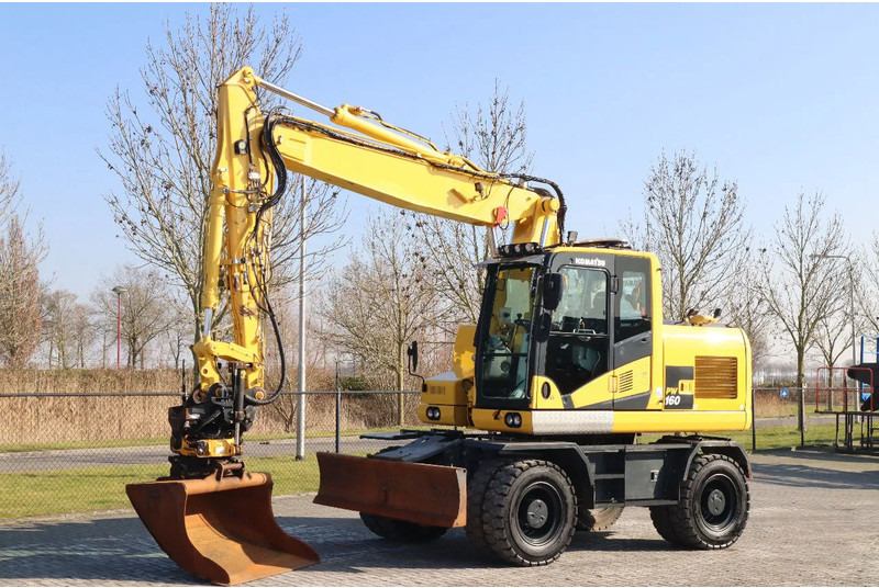 Komatsu PW160-11 | ENGCON TILTROTATOR | BUCKET | TRAILER HYDR. - מחפר גלגלים: תמונה 2 Komatsu PW160-11 | ENGCON TILTROTATOR | BUCKET | TRAILER HYDR. - מחפר גלגלים: תמונה 2