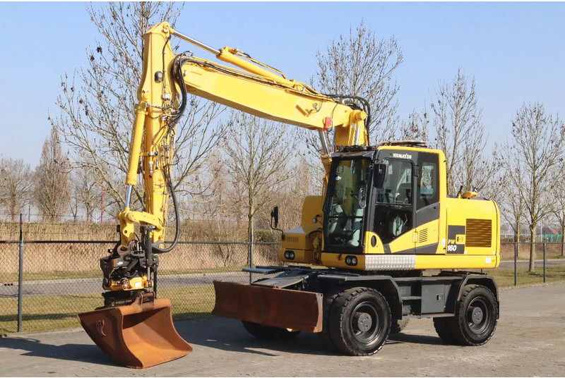 Komatsu PW160-11 | ENGCON TILTROTATOR | BUCKET | TRAILER HYDR. - מחפר גלגלים: תמונה 2 Komatsu PW160-11 | ENGCON TILTROTATOR | BUCKET | TRAILER HYDR. - מחפר גלגלים: תמונה 2