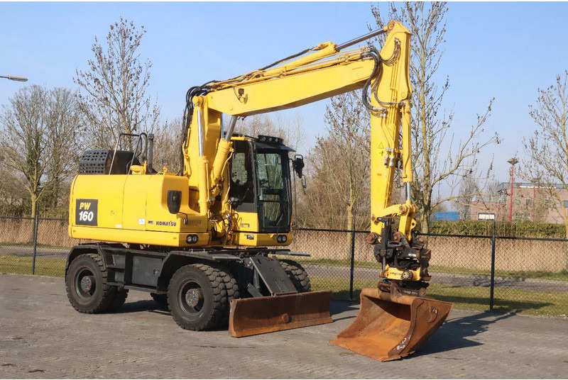 Komatsu PW160-11 | ENGCON TILTROTATOR | BUCKET | TRAILER HYDR. - מחפר גלגלים: תמונה 5 Komatsu PW160-11 | ENGCON TILTROTATOR | BUCKET | TRAILER HYDR. - מחפר גלגלים: תמונה 5