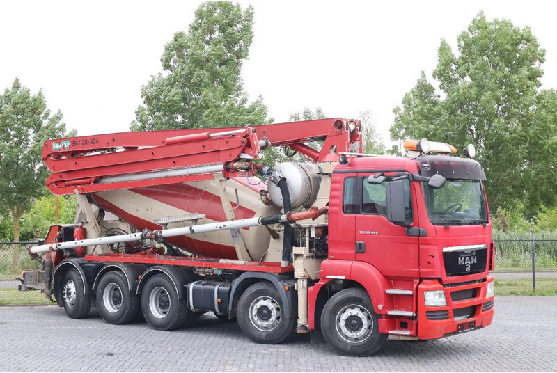 MAN TGS 50.440 | 10X4*6 | SARAKA 28 METER | 8M3 MIXER - משאית מערבלת בטון: תמונה 4 MAN TGS 50.440 | 10X4*6 | SARAKA 28 METER | 8M3 MIXER - משאית מערבלת בטון: תמונה 4