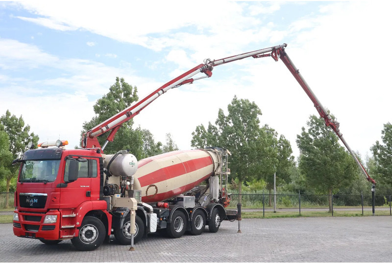 MAN TGS 50.440 | 10X4*6 | SARAKA 28 METER | 8M3 MIXER - משאית משאבת בטון: תמונה 1 MAN TGS 50.440 | 10X4*6 | SARAKA 28 METER | 8M3 MIXER - משאית משאבת בטון: תמונה 1