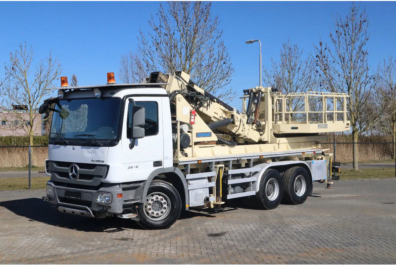Mercedes-Benz Actros 2636 6X4 | TUNNEL PLATFORM | REMOTE DRIVING - משאית מנוף: תמונה 5 Mercedes-Benz Actros 2636 6X4 | TUNNEL PLATFORM | REMOTE DRIVING - משאית מנוף: תמונה 5