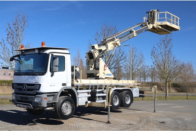 Mercedes-Benz Actros 2636 6X4 | TUNNEL PLATFORM | REMOTE DRIVING - משאית מנוף: תמונה 1 Mercedes-Benz Actros 2636 6X4 | TUNNEL PLATFORM | REMOTE DRIVING - משאית מנוף: תמונה 1