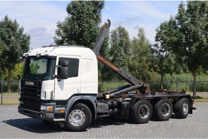 Scania P124-420 | 8X4 | HOOKLIFT | MANUAL | BIG AXLES | EURO 3 - משאית הרמת וו: תמונה 1 Scania P124-420 | 8X4 | HOOKLIFT | MANUAL | BIG AXLES | EURO 3 - משאית הרמת וו: תמונה 1