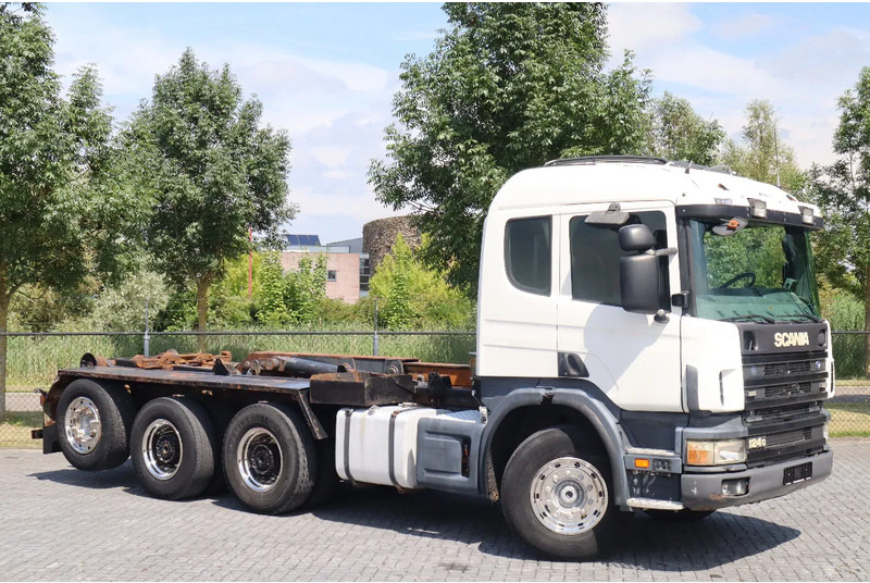 Scania P124-420 | 8X4 | HOOKLIFT | MANUAL | BIG AXLES | EURO 3 - משאית הרמת וו: תמונה 3 Scania P124-420 | 8X4 | HOOKLIFT | MANUAL | BIG AXLES | EURO 3 - משאית הרמת וו: תמונה 3