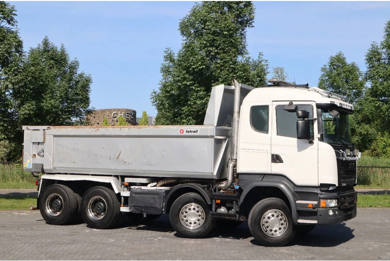 Scania R580 V8 | 8X4 | FULL STEEL | BIG AXLES | RETARDER | EURO 6 - מזהיר: תמונה 3 Scania R580 V8 | 8X4 | FULL STEEL | BIG AXLES | RETARDER | EURO 6 - מזהיר: תמונה 3