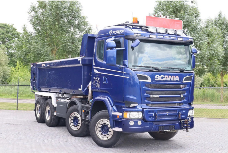 Scania R580 V8 | FULL STEEL | BIG AXLES | RETARDER | EURO 6 - מזהיר: תמונה 4 Scania R580 V8 | FULL STEEL | BIG AXLES | RETARDER | EURO 6 - מזהיר: תמונה 4