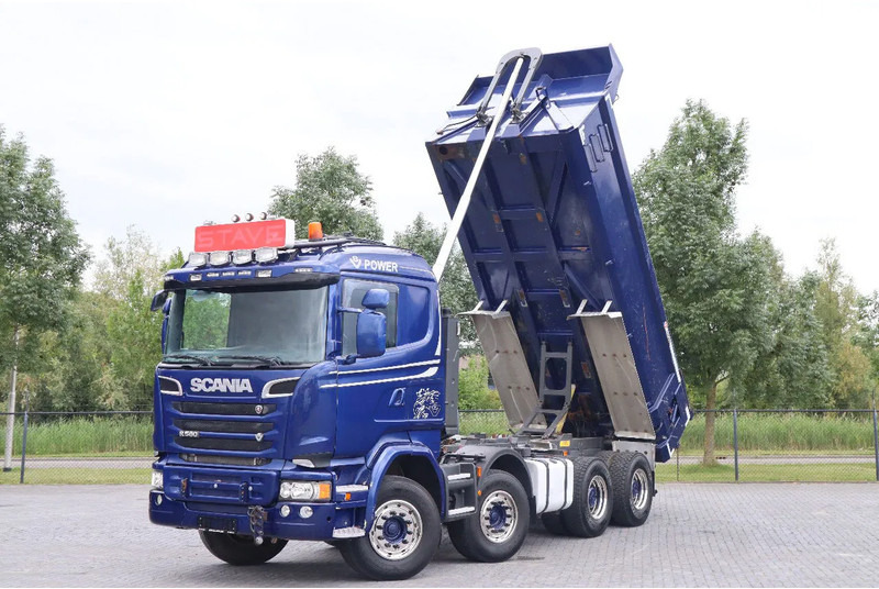 Scania R580 V8 | FULL STEEL | BIG AXLES | RETARDER | EURO 6 - מזהיר: תמונה 1 Scania R580 V8 | FULL STEEL | BIG AXLES | RETARDER | EURO 6 - מזהיר: תמונה 1