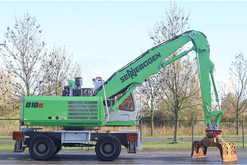 Sennebogen 818 E K9 ULM | SORTING GRAB | GOOD TIRES - מחפר גלגלים: תמונה 4 Sennebogen 818 E K9 ULM | SORTING GRAB | GOOD TIRES - מחפר גלגלים: תמונה 4