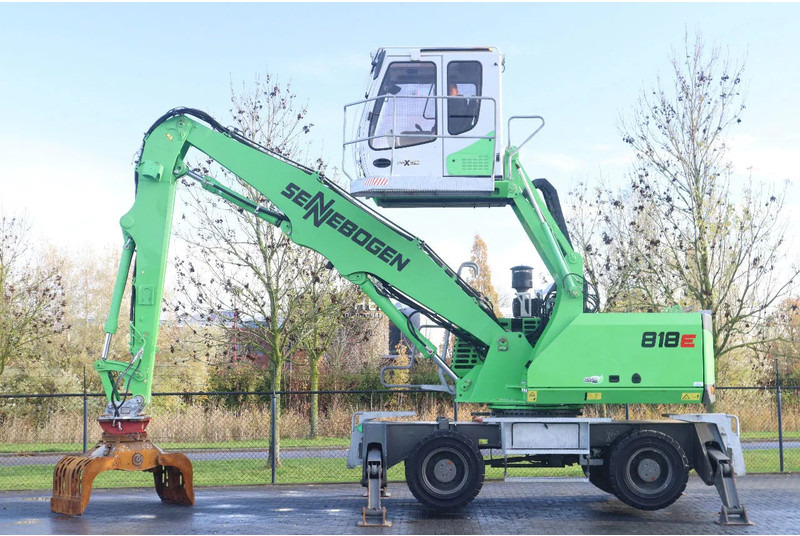 Sennebogen 818 E K9 ULM | SORTING GRAB | GOOD TIRES - מחפר גלגלים: תמונה 1 Sennebogen 818 E K9 ULM | SORTING GRAB | GOOD TIRES - מחפר גלגלים: תמונה 1
