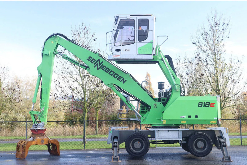 Sennebogen 818 E K9 ULM | SORTING GRAB | GOOD TIRES - מחפר גלגלים: תמונה 1 Sennebogen 818 E K9 ULM | SORTING GRAB | GOOD TIRES - מחפר גלגלים: תמונה 1