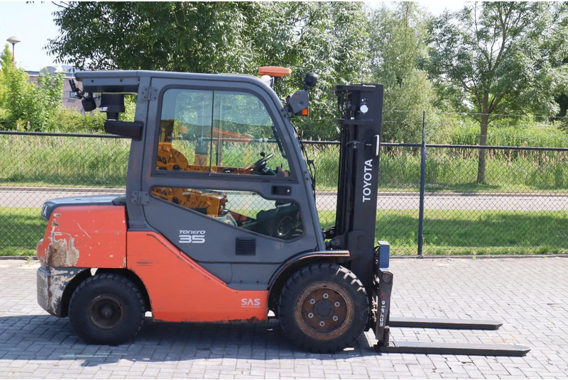 Toyota 02-8FDJF35 | 3.5 TON | SIDESHIFT | DUPLEX - מלגזת סולר: תמונה 4 Toyota 02-8FDJF35 | 3.5 TON | SIDESHIFT | DUPLEX - מלגזת סולר: תמונה 4