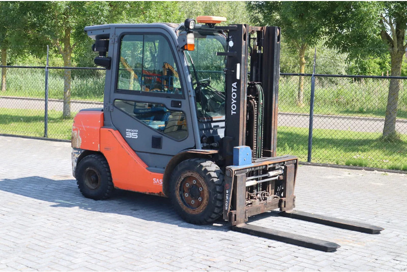 Toyota 02-8FDJF35 | 3.5 TON | SIDESHIFT | DUPLEX - מלגזת סולר: תמונה 5 Toyota 02-8FDJF35 | 3.5 TON | SIDESHIFT | DUPLEX - מלגזת סולר: תמונה 5