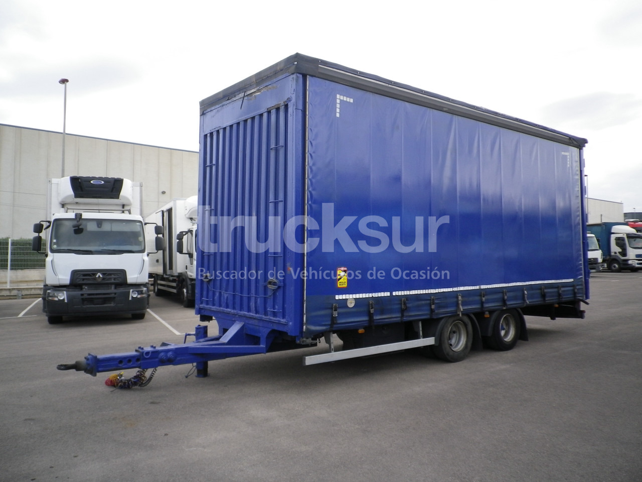 LECITRAILER LTRC-2E7 - קרון נגרר עם וילונות צד: תמונה 1 LECITRAILER LTRC-2E7 - קרון נגרר עם וילונות צד: תמונה 1