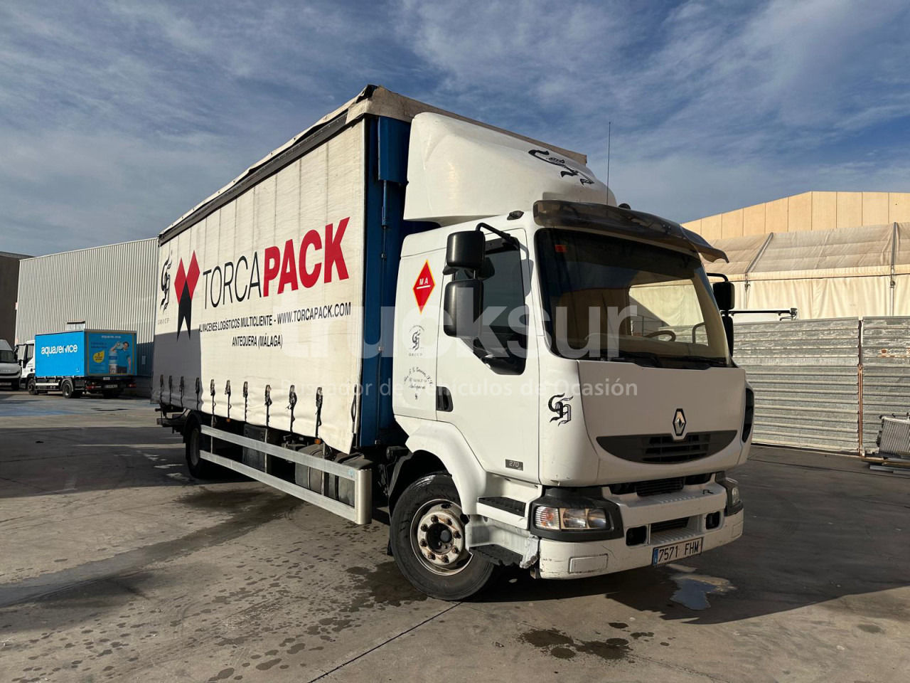 RENAULT 270 16C - משאית וילונות צד: תמונה 2 RENAULT 270 16C - משאית וילונות צד: תמונה 2