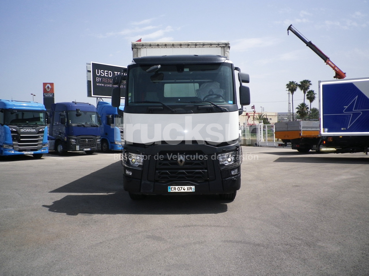 RENAULT C380.26 - משאית וילונות צד: תמונה 3 RENAULT C380.26 - משאית וילונות צד: תמונה 3