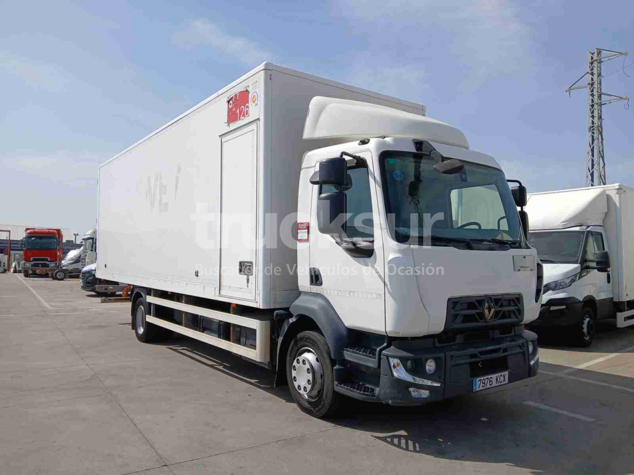 RENAULT D 12.240 - משאית תיבה: תמונה 2 RENAULT D 12.240 - משאית תיבה: תמונה 2