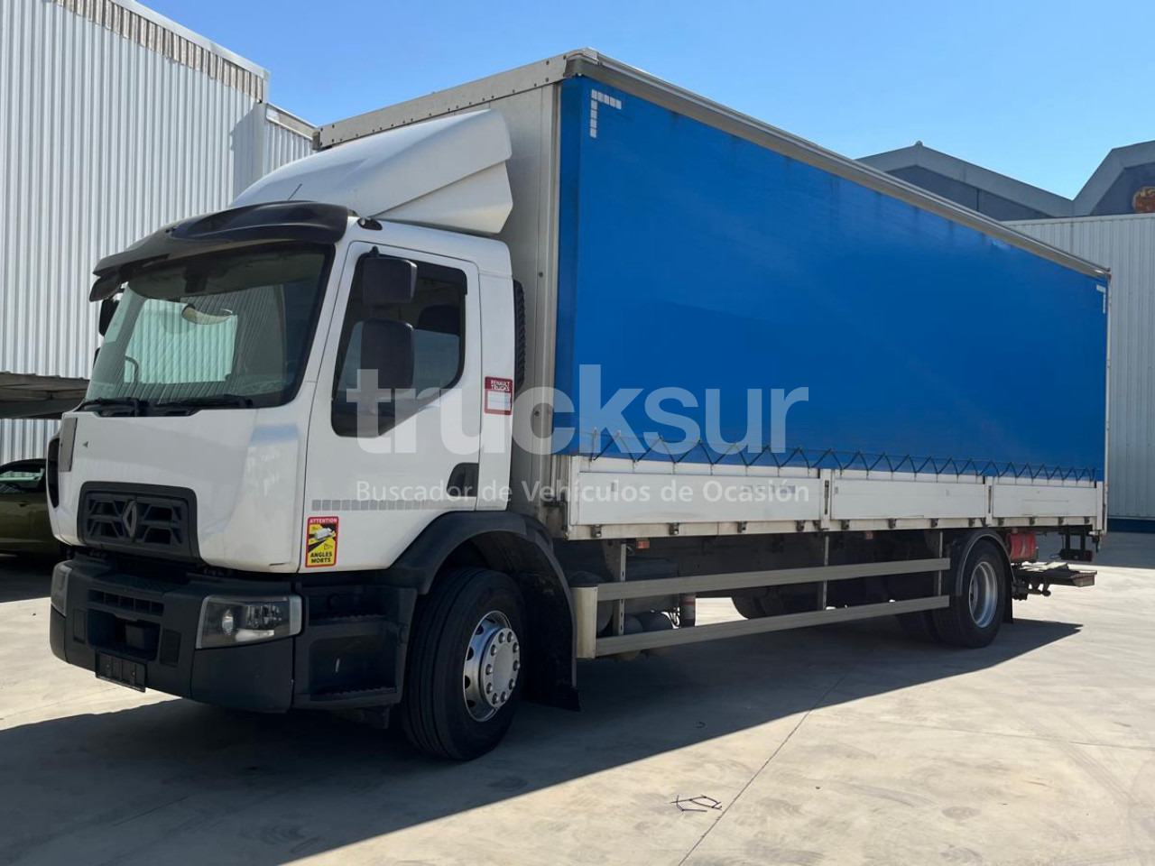 RENAULT D18.320 - משאית וילונות צד: תמונה 1 RENAULT D18.320 - משאית וילונות צד: תמונה 1