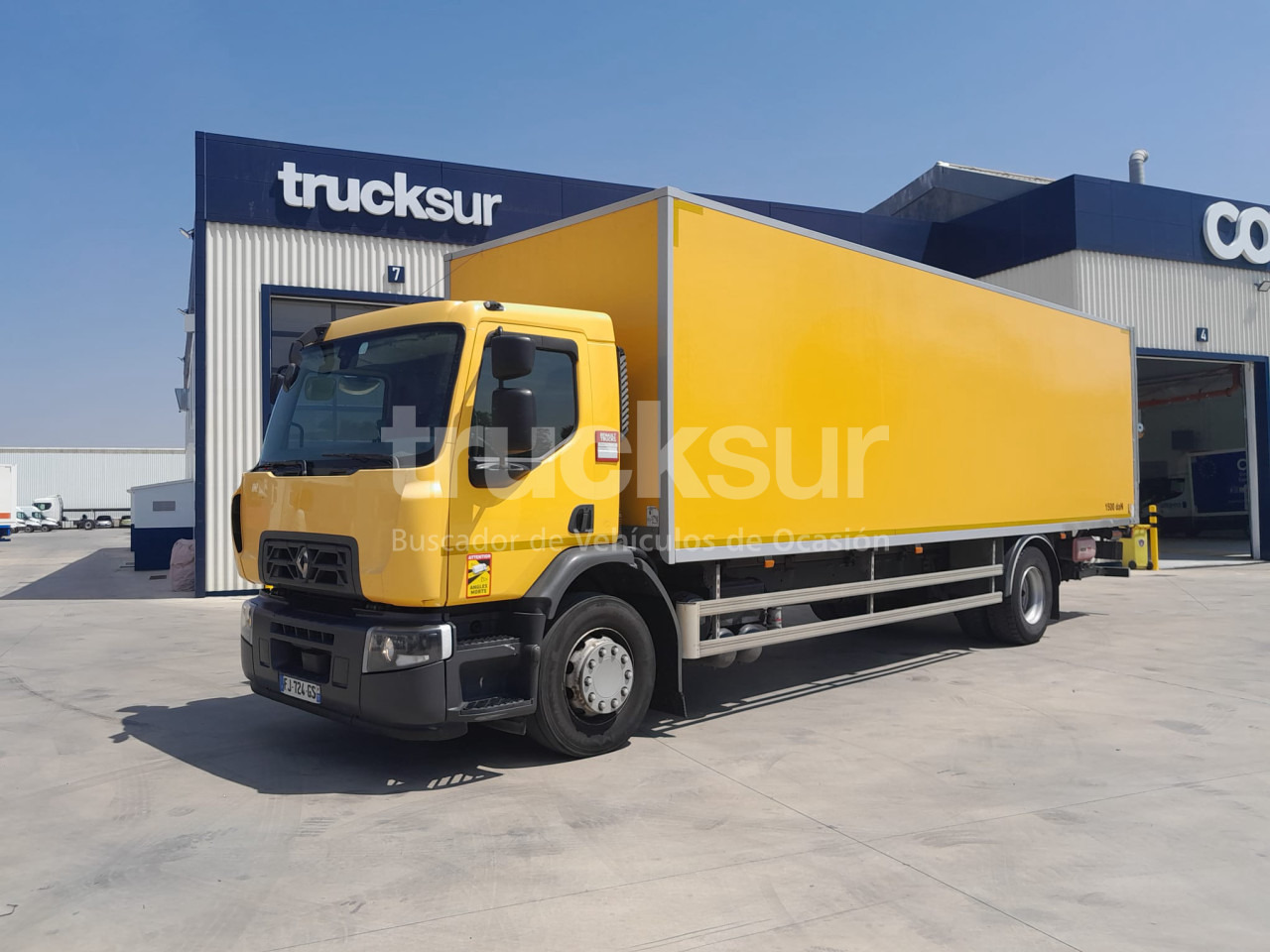 RENAULT D280.18 21P - משאית תיבה: תמונה 1 RENAULT D280.18 21P - משאית תיבה: תמונה 1